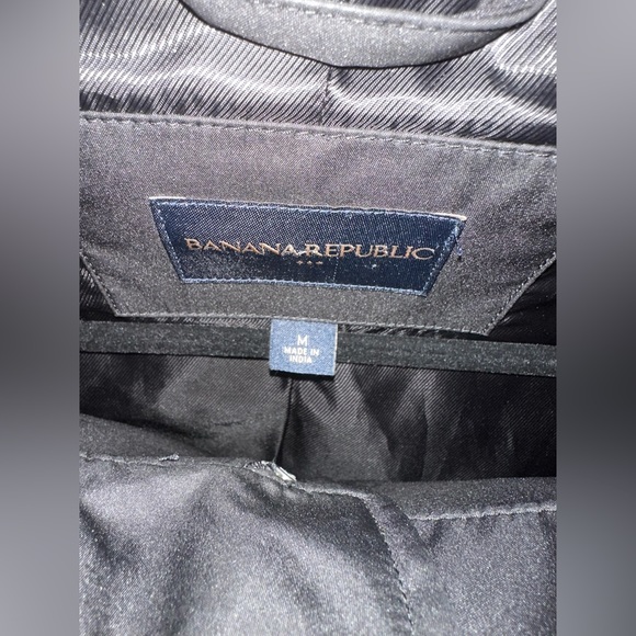 Banana Republic black lightweight jacket (M) - Picture 6 of 8